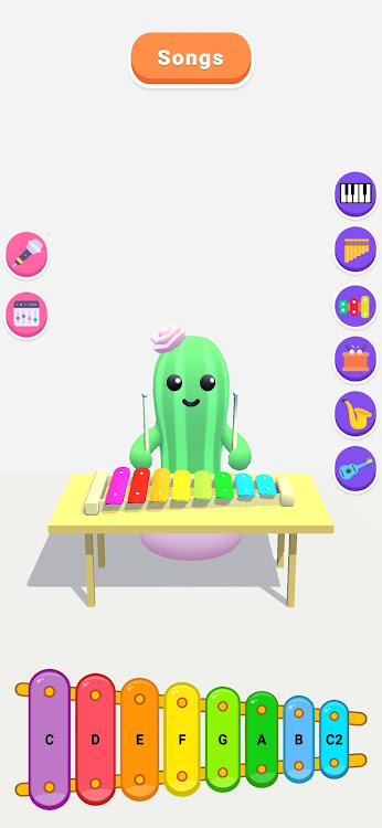 #4. Dancing Cactus (Android) By: Cn Studio