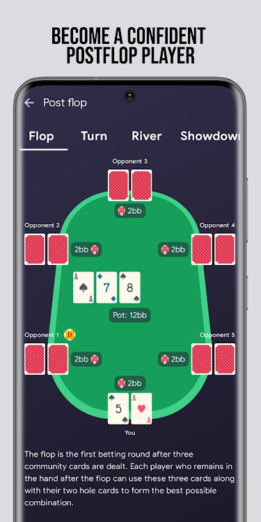 #5. ATHYLPS - Learn poker (Android) By: Sergey Opivalov