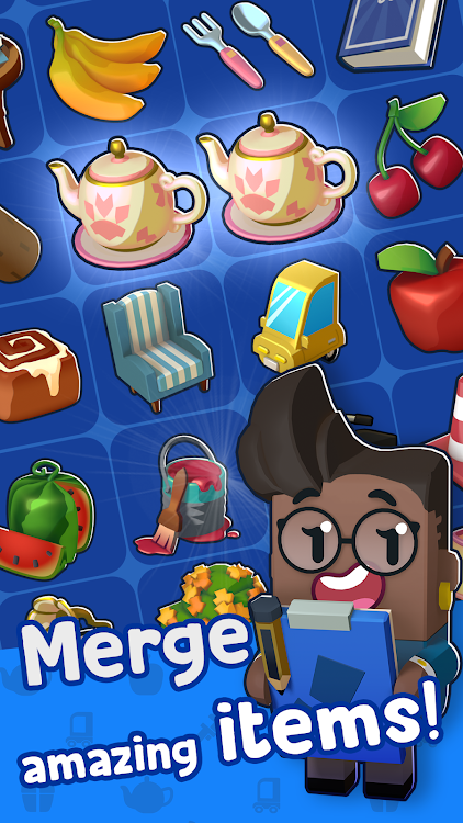 #4. Merge Mayor - Match Puzzle (Android) By: StarBerry Games