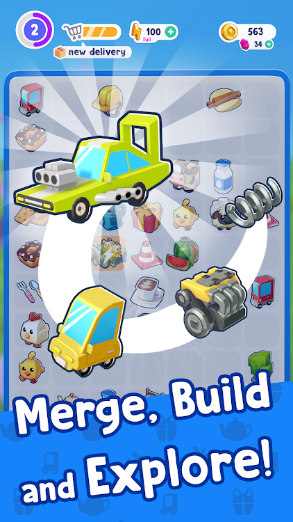 #5. Merge Mayor - Match Puzzle (Android) By: StarBerry Games