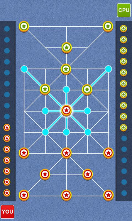 #5. Bead 16 Board Game (Android) By: Knockout Classic Board Games