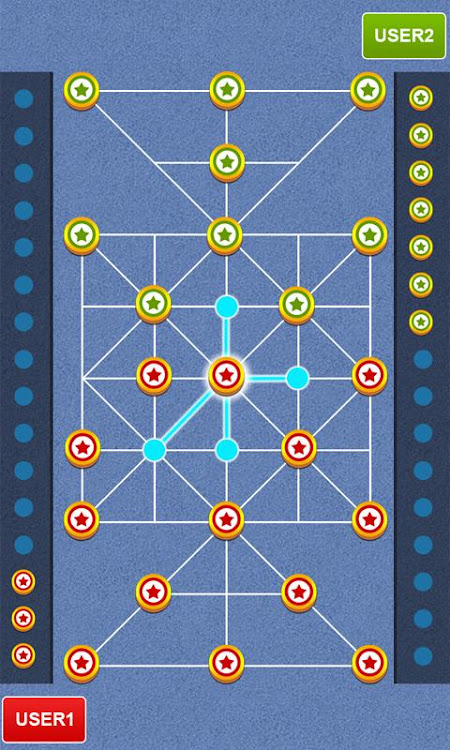 #6. Bead 16 Board Game (Android) By: Knockout Classic Board Games