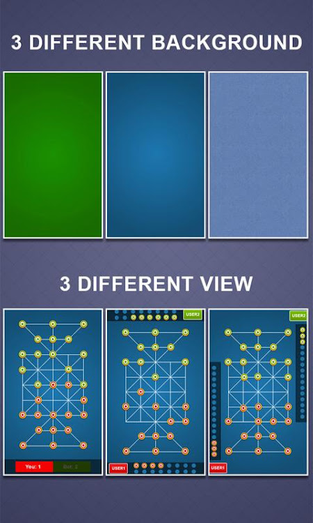 #8. Bead 16 Board Game (Android) By: Knockout Classic Board Games