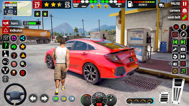 #2. Diving School - Car Simulator (Android) By: Verx Labs