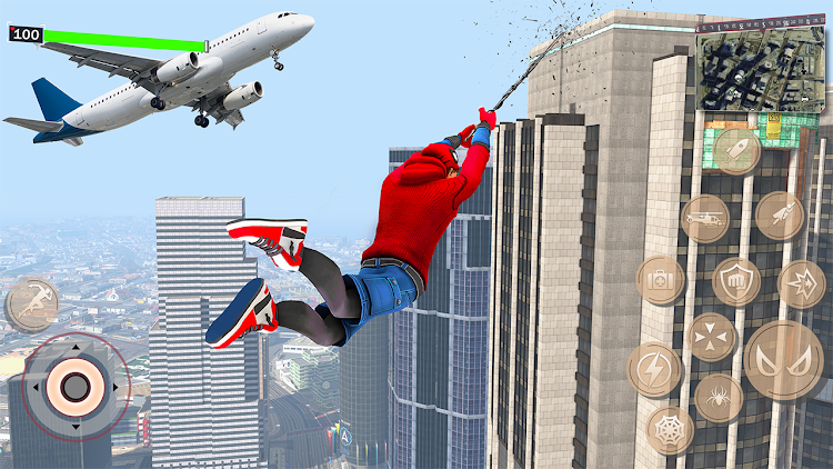 #5. Spider Hero Fighting Games (Android) By: spiritapps