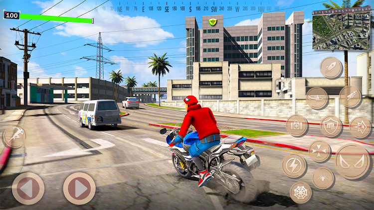 #9. Spider Hero Fighting Games (Android) By: spiritapps