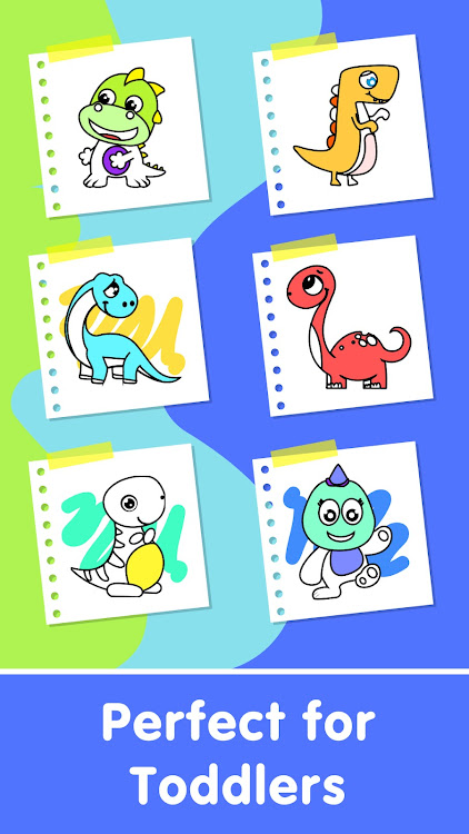 #2. Coloring Book & Drawing 4 Kids (Android) By: Meemu: Educational Learning Games for Kids age 2-5