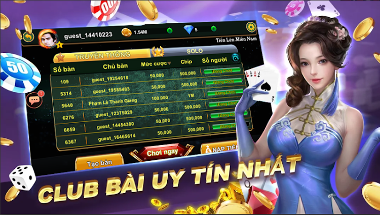 #5. Vip777: Tiến Lên Đếm Lá Online (Android) By: Xi Trum