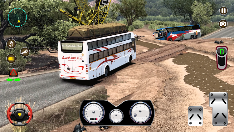 #2. Offroad Bus Driving: Bus Games (Android) By: Pmc Yazilim