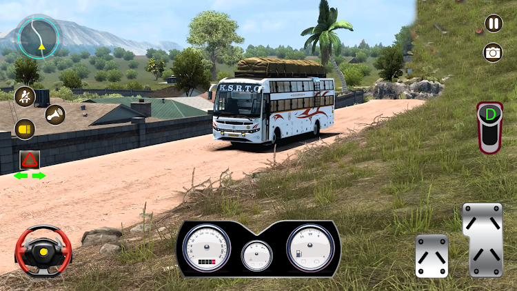 #6. Offroad Bus Driving: Bus Games (Android) By: Pmc Yazilim