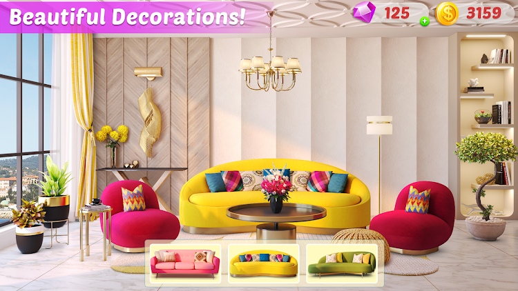 #3. Redesign – My Home Design Game (Android) By: Gamerix Technologies