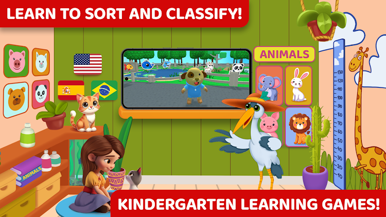 #5. Knowledge Park: Learning Games (Android) By: RMB Games - Online Educational apps for Kids