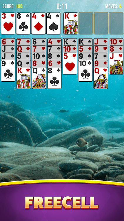 #4. Solitaire Bliss Collection (Android) By: Mongoose Net Ltd.