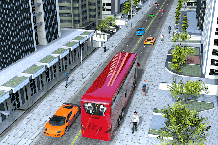 #2. Passenger Bus Driving Ultimate (Android) By: WGS Games Studio