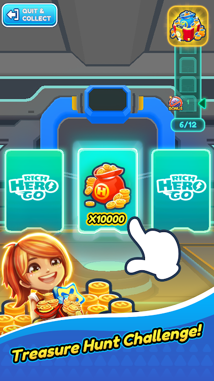 #5. Rich Hero Go (Android) By: International Games System Co., Ltd.