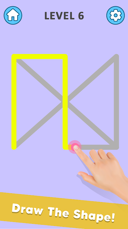 #2. One Line Puzzle Draw: Link Dot (Android) By: stick hunter