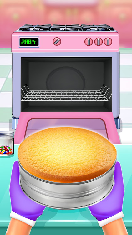 #2. Birthday Cake Maker: Cake Game (Android) By: Little Snail