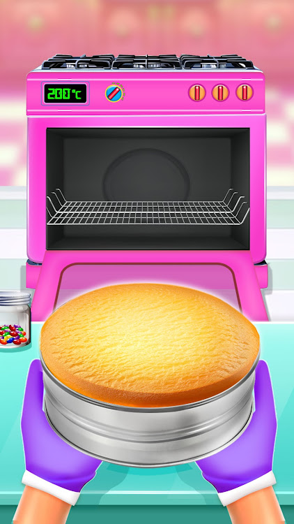 #4. Birthday Cake Maker: Cake Game (Android) By: Little Snail