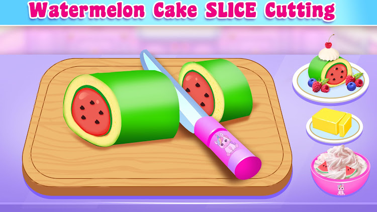 #5. Birthday Cake Maker: Cake Game (Android) By: Little Snail