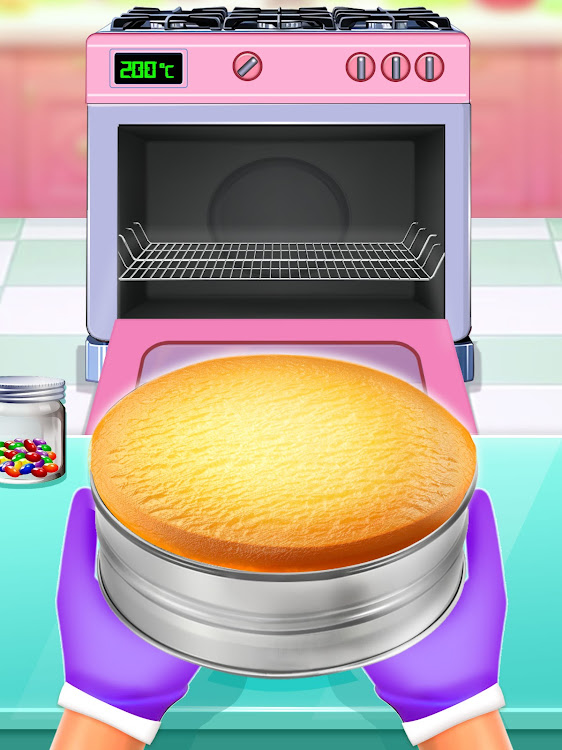 #8. Birthday Cake Maker: Cake Game (Android) By: Little Snail