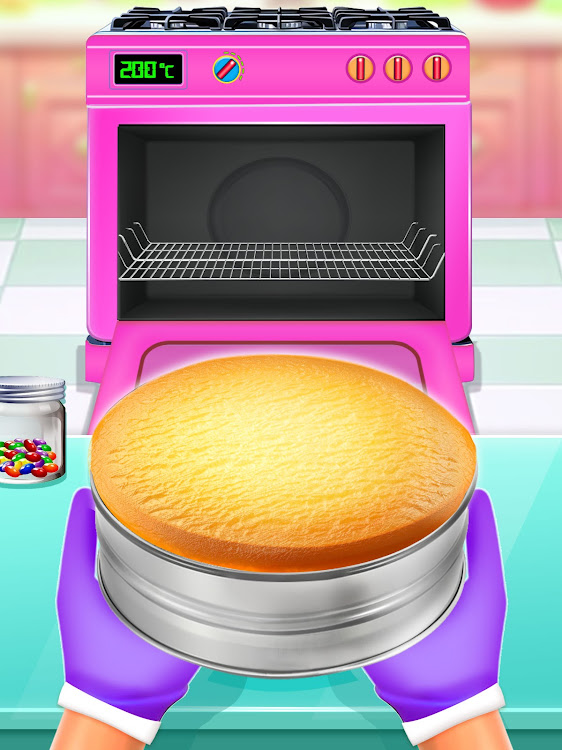 #10. Birthday Cake Maker: Cake Game (Android) By: Little Snail