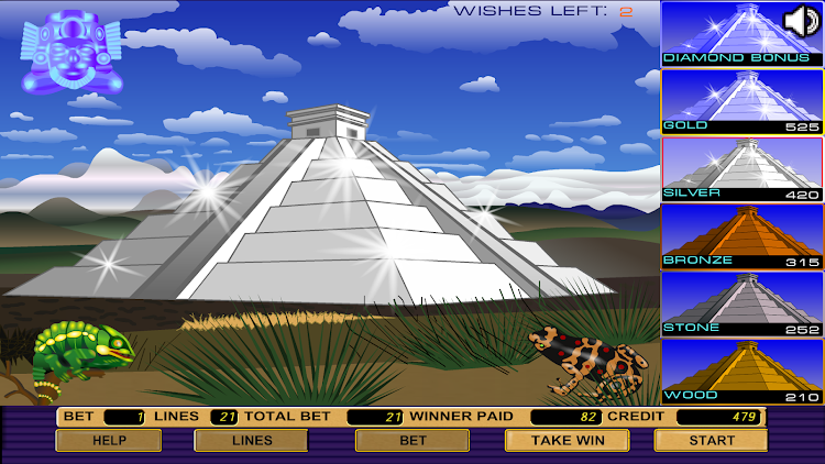 #3. Aztec Gold II (Android) By: Gamblershome