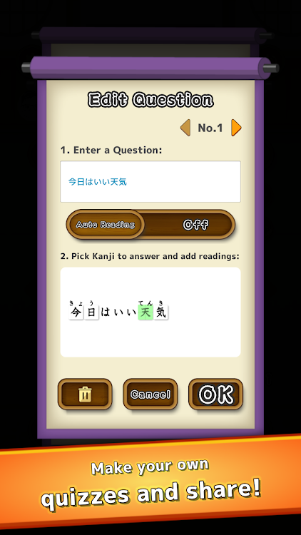 #7. japanese learning : kanji Dojo (Android) By: Educational Games : EMK Fun Lab