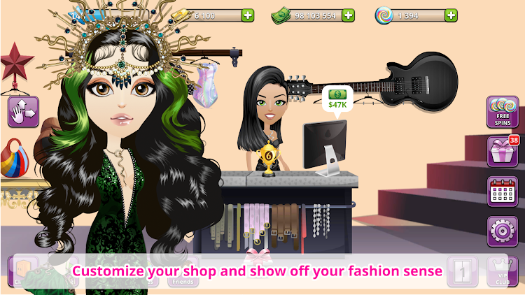 #4. Mall World - Fashion Dress Up (Android) By: Intelly Works