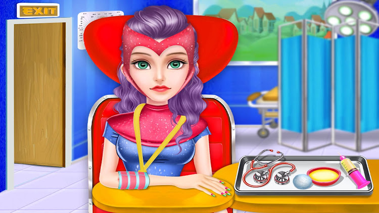 #2. Superheroes Doctor Surgery Sim (Android) By: TinyBit