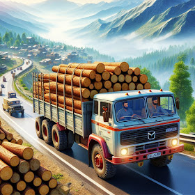 Euro Truck Sim Driving Games