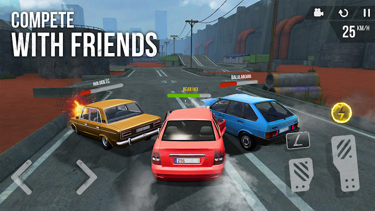 #5. Car Crash Club Russia (Android) By: AA2G1 Studios