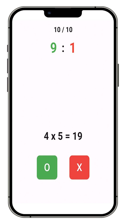 #2. Multiplication Table Game (Android) By: jh55