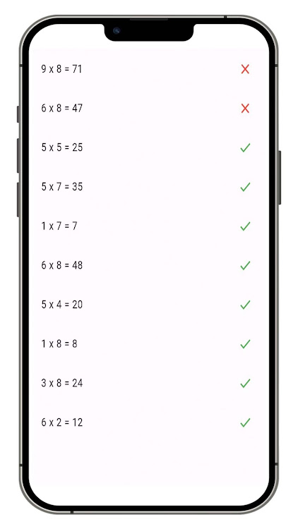 #4. Multiplication Table Game (Android) By: jh55