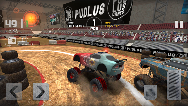 #7. Monster Truck Fever Driving (Android) By: Pudlus Games