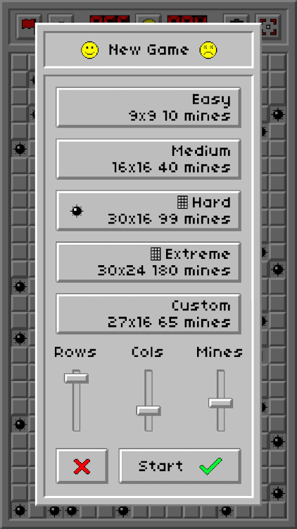 #4. Minesweeper Classic: Retro (Android) By: Still57