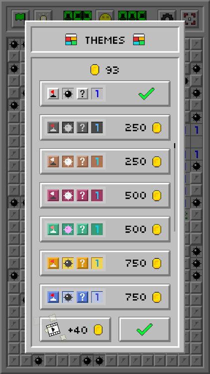 #6. Minesweeper Classic: Retro (Android) By: Still57