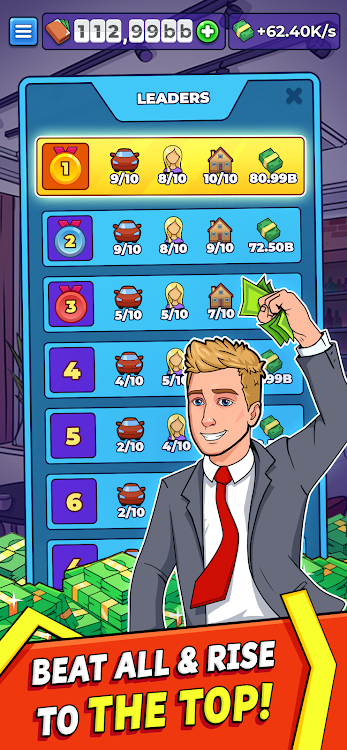 #3. Idle Clickers: Money Tycoon (Android) By: FLY FLO GAMES YAZILIM TICARET ANONIM SIRKETI