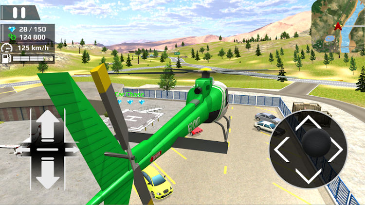 #8. Helicopter Flying Car Driving (Android) By: Game Pickle