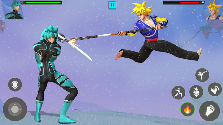 #5. Anime Fighting Game (Android) By: Fighting Arena