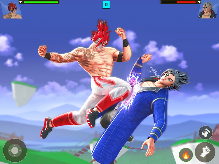 #6. Anime Fighting Game (Android) By: Fighting Arena