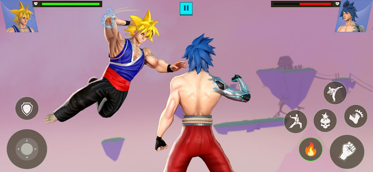 #8. Anime Fighting Game (Android) By: Fighting Arena