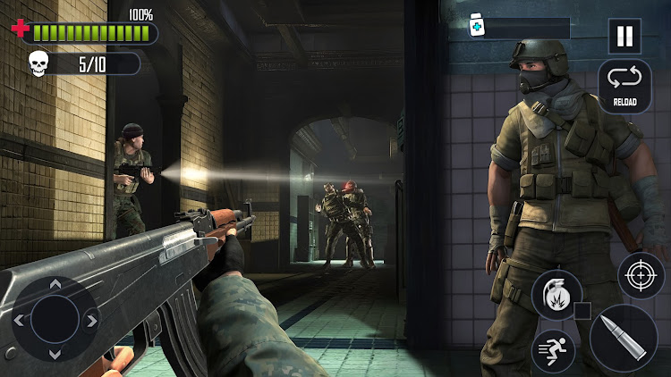 #6. Fps Ops Gun Shooting Games (Android) By: The Game Feast