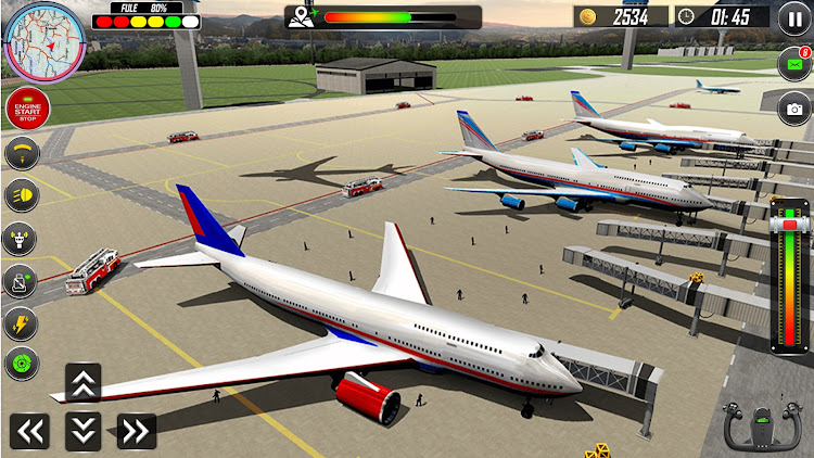 #2. Real Plane Landing Simulator (Android) By: Cradley Creations