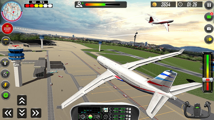 #3. Real Plane Landing Simulator (Android) By: Cradley Creations