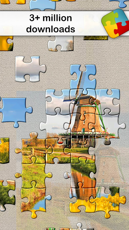 #2. Jigsaw Puzzle HD (Android) By: Ran Games - jigsaw puzzles for mobile devices