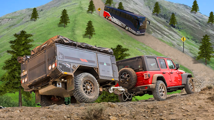 #4. Mobile Jeep Simulator: Offroad (Android) By: Offroad Games Inc