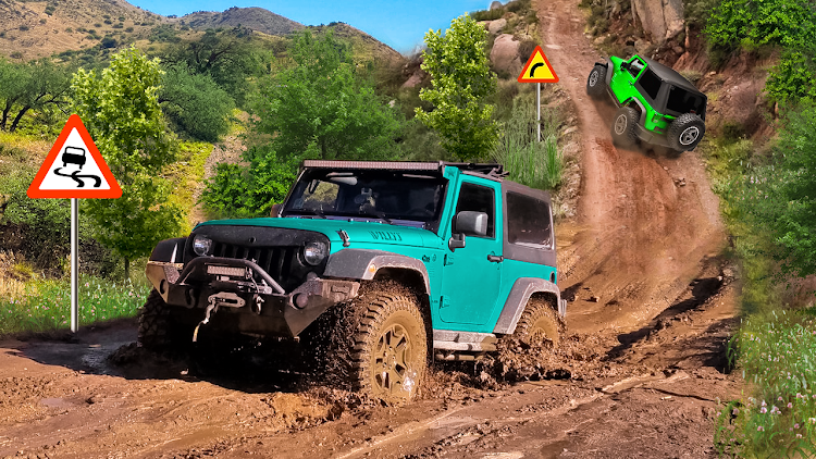 #6. Mobile Jeep Simulator: Offroad (Android) By: Offroad Games Inc