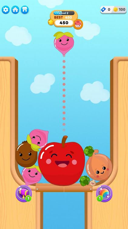 #4. Juicy Merge (Android) By: MagicLab