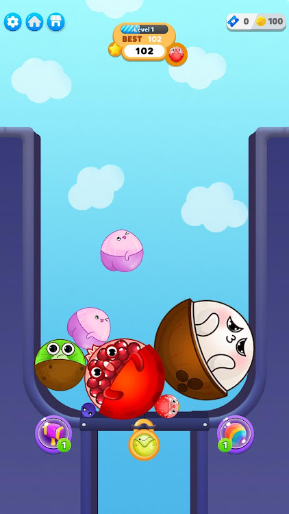 #7. Juicy Merge (Android) By: MagicLab