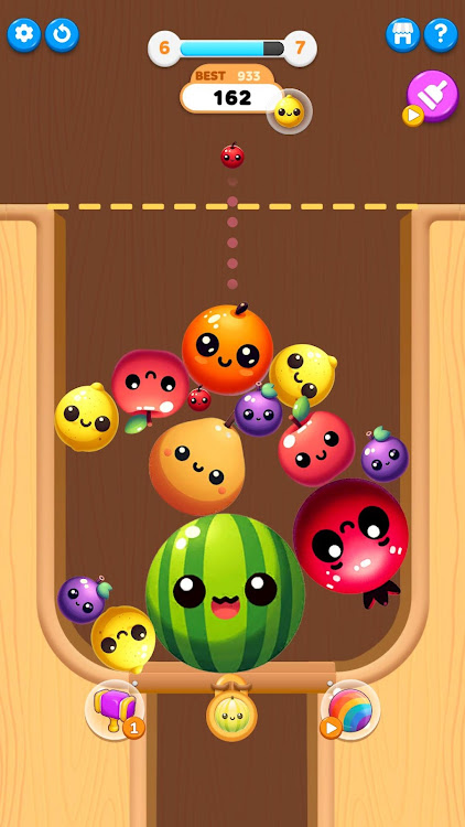 #8. Juicy Merge (Android) By: MagicLab